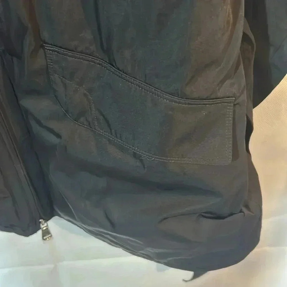 Classic LAUREN RALPH LAUREN ruffled front Jacket/Coat MEDIUM nwt - Picture 5 of 8